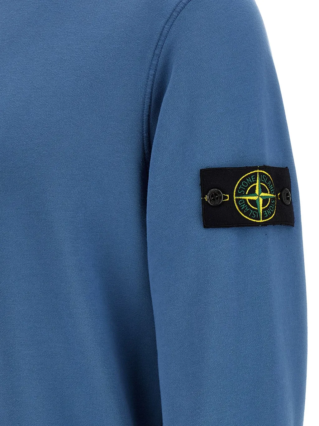 Stone Island Logo Patch Crewneck Sweatshirt
