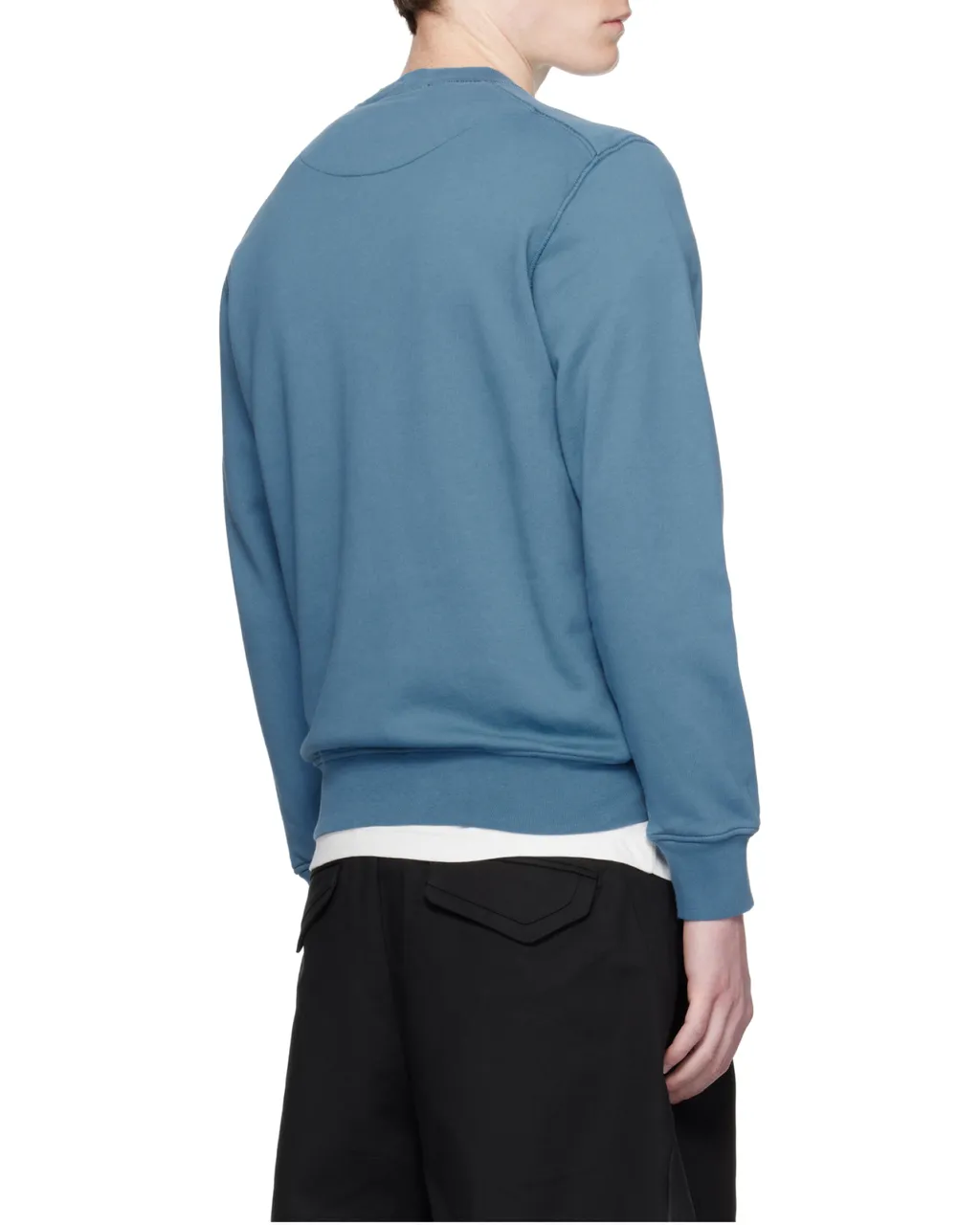 Stone Island Logo Patch Crewneck Sweatshirt