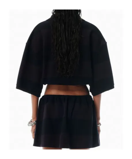 Cropped Polo Shirt
