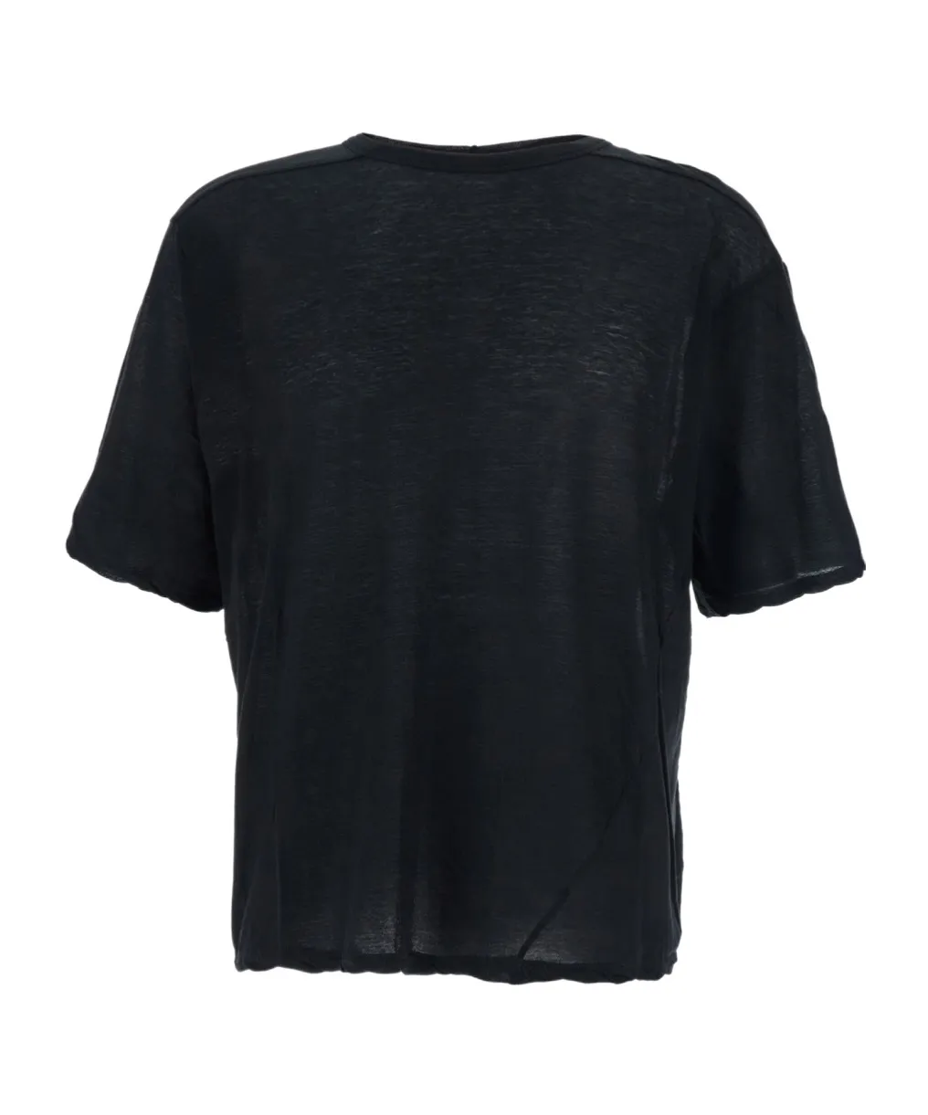 Rick Owens Short Sleeve Crewneck T-Shirt