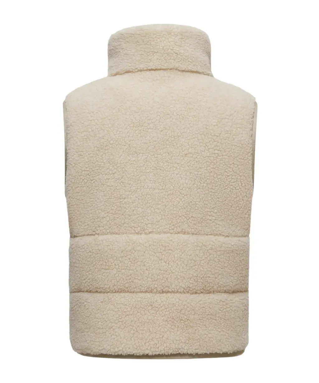 Moncler Enfant Logo Patch Zipped Vest