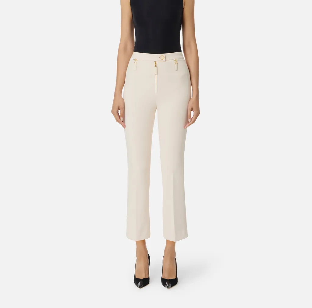 Elisabetta Franchi Slim Fit Trousers