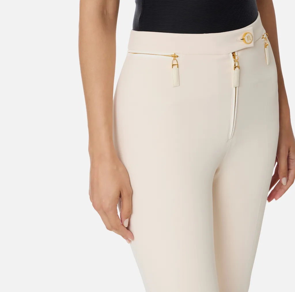 Elisabetta Franchi Slim Fit Trousers
