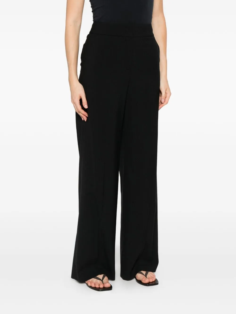 Pleat-Detail Trousers