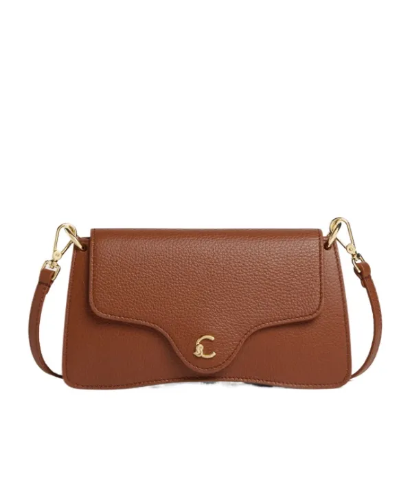 Coccinelle C-Me Foldover Top Crossbody Bag