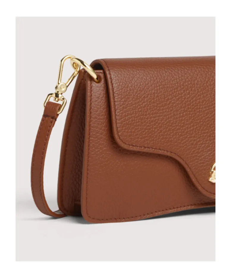 Coccinelle C-Me Foldover Top Crossbody Bag