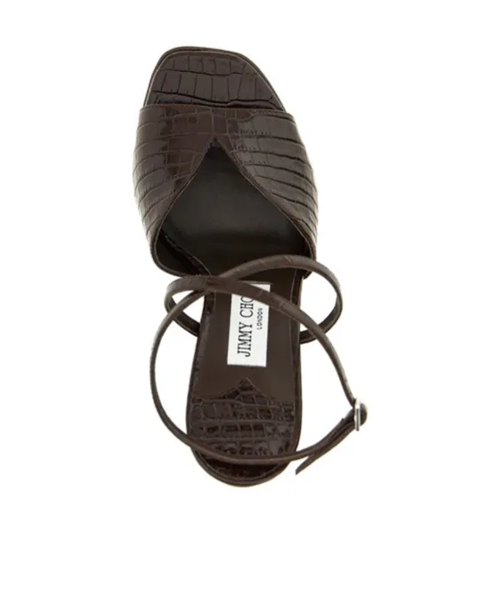 Square Toe High Heel Sandals