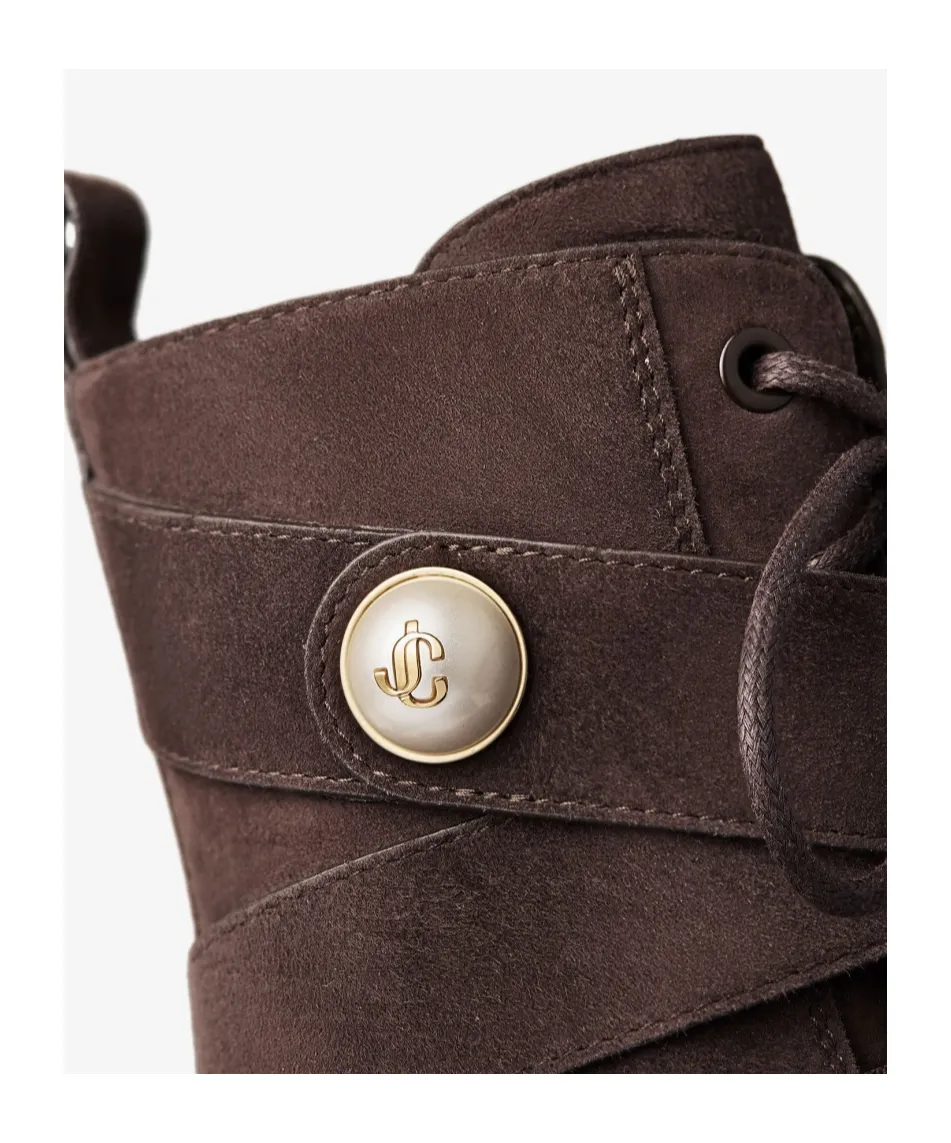 45Mm Noemi Lace-Up Combat Boots
