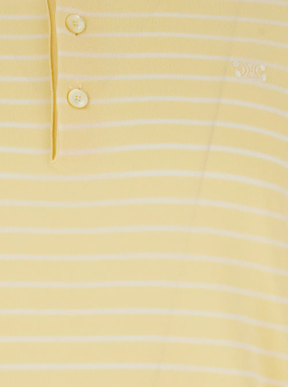 Short-Sleeved Polo Sweater In Fine Cotton