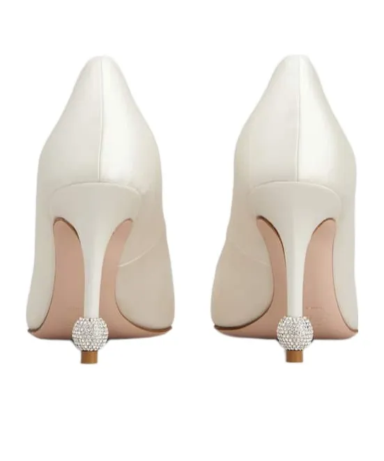 Roger Vivier Embellished Pointed Toe Pumps