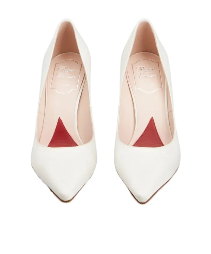 Roger Vivier Embellished Pointed Toe Pumps