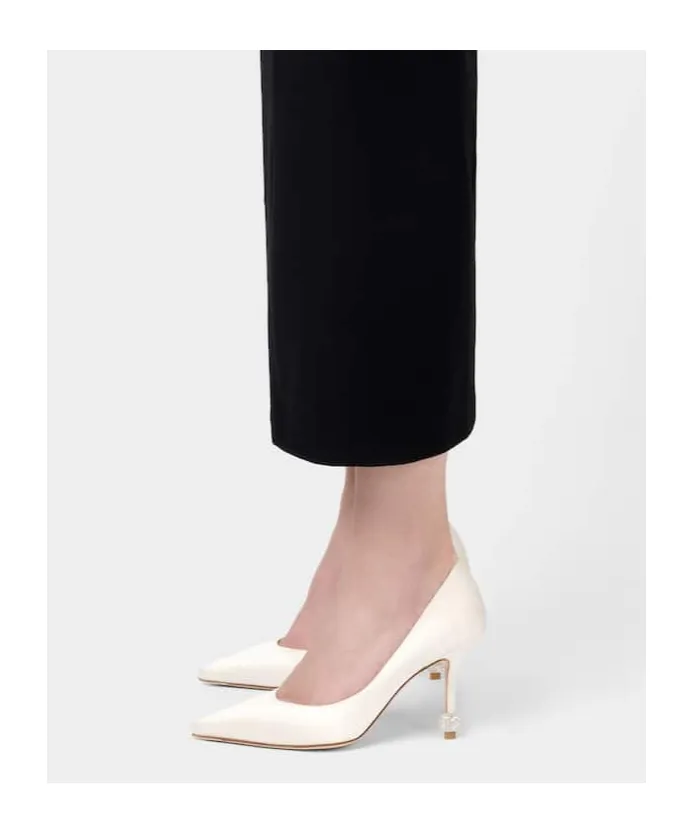Roger Vivier Embellished Pointed Toe Pumps