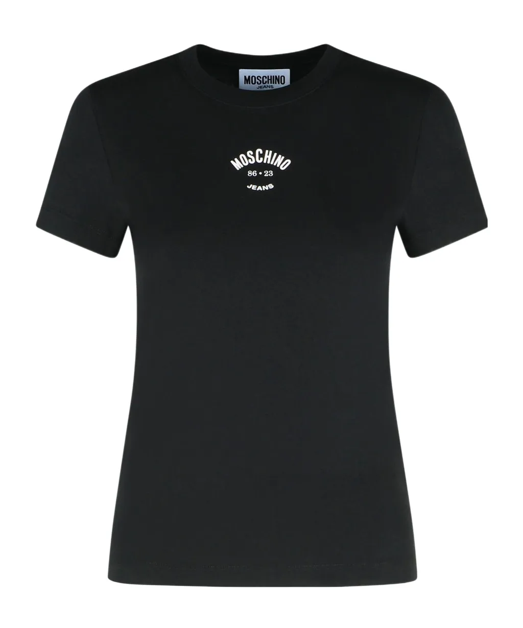 Moschino Jeans Logo Printed Slim-Fit T-Shirt