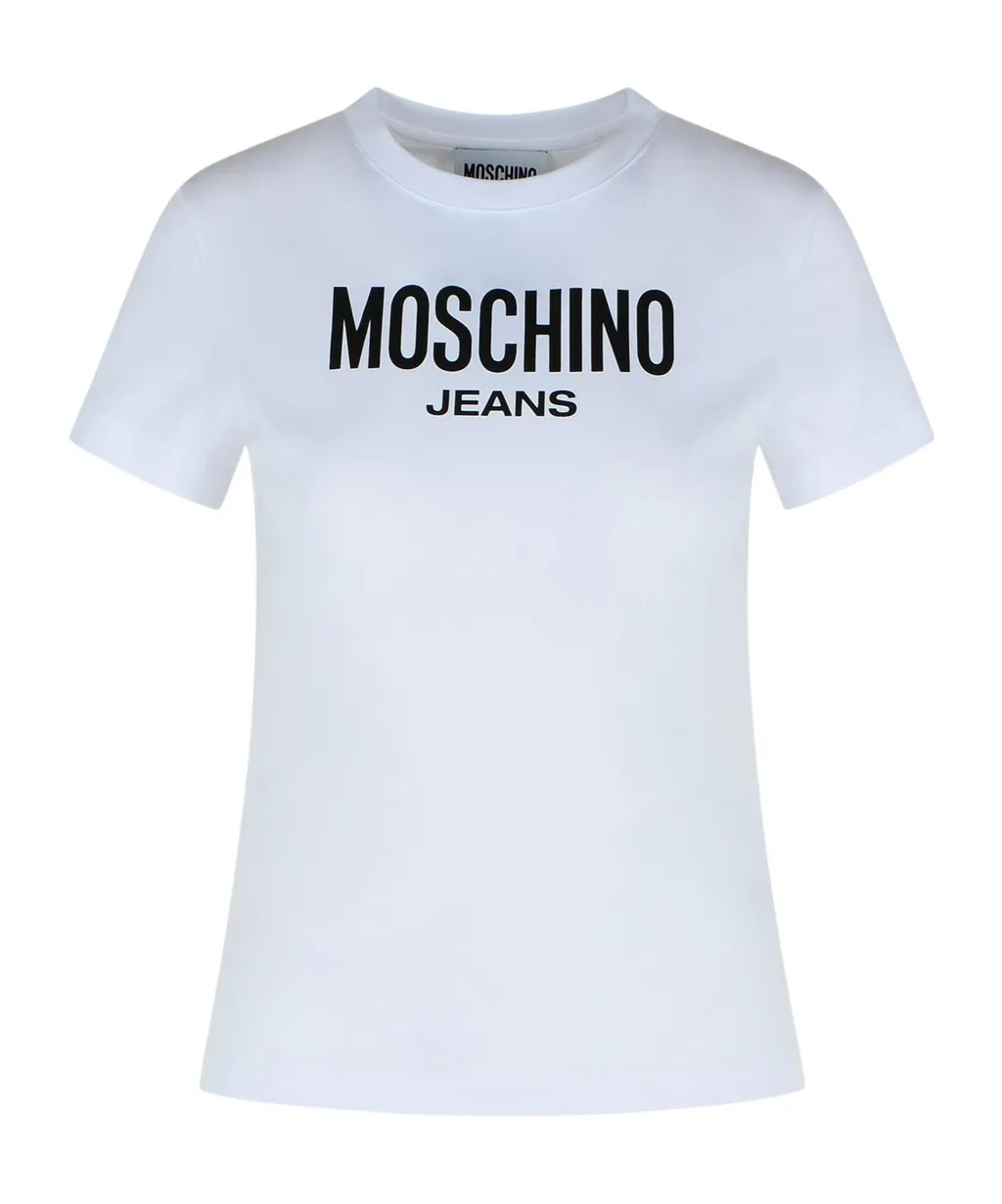 Moschino Jeans Logo Printed Slim T-Shirt