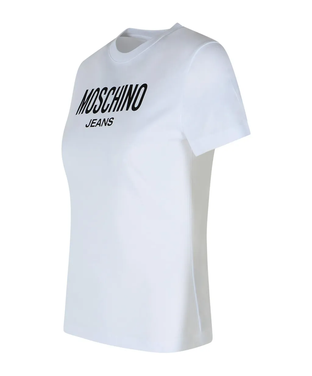 Moschino Jeans Logo Printed Slim T-Shirt