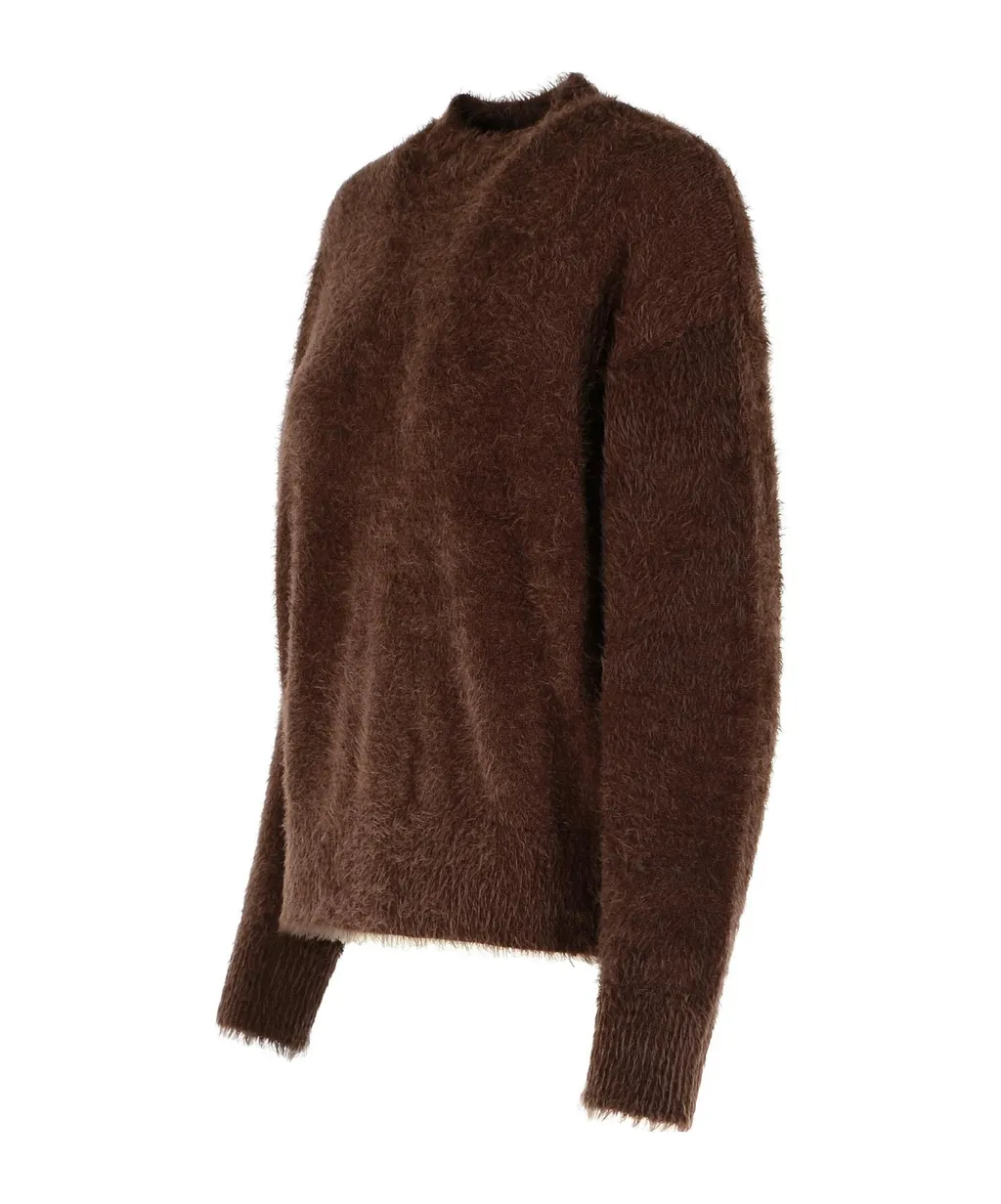 Crew-Neck Logo Sweater