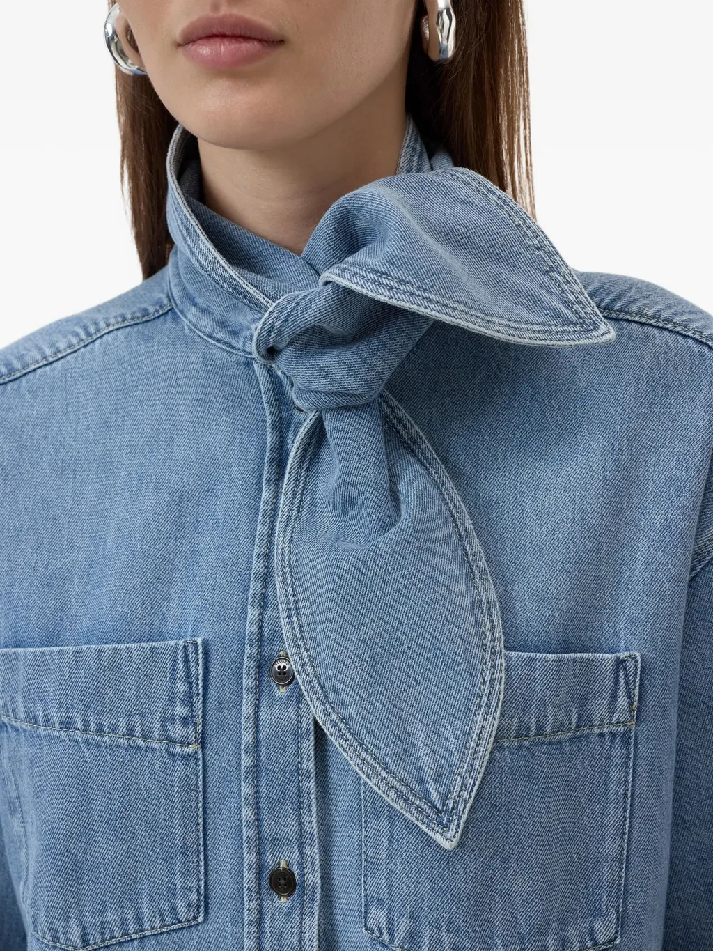 Scarf Shirt
