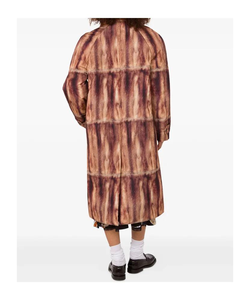Abstract Printed Coat