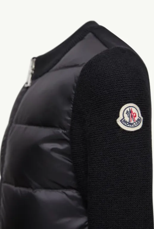 Moncler Enfant Padded Zip-Up Cardigan
