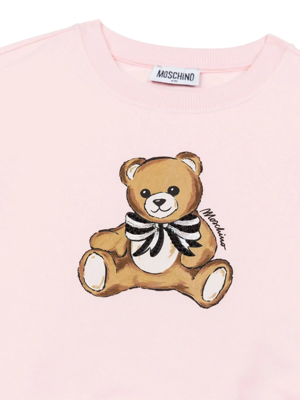 Teddy Bear-Print Sweatshirt