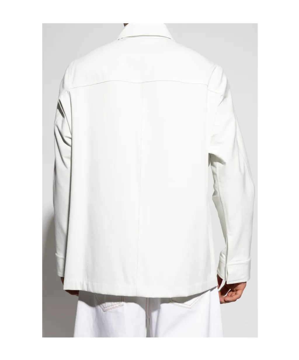 Givenchy Paris Logo Embroidered Long-Sleeved Shirt
