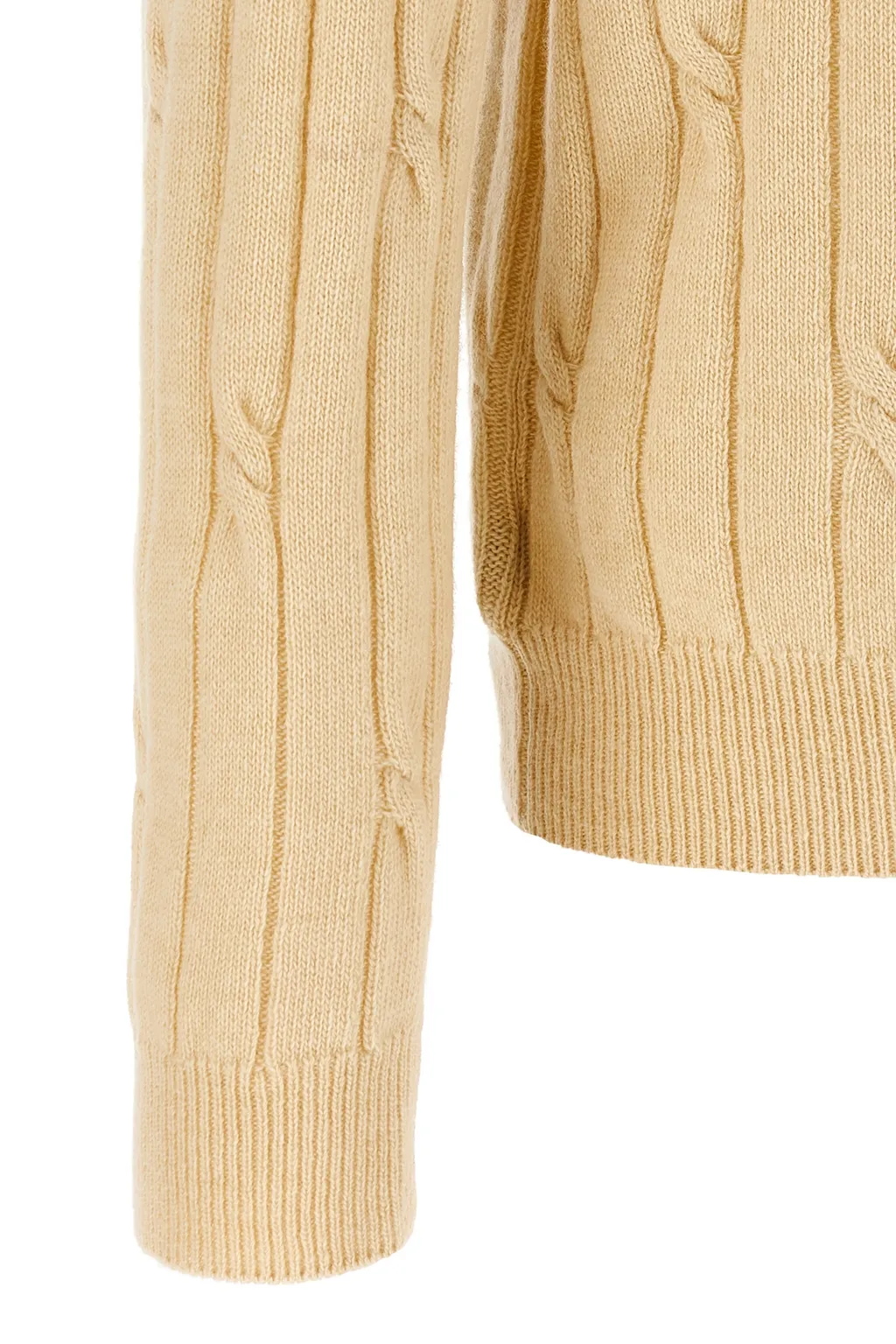 Zanone Braided Wool Polo Shirt