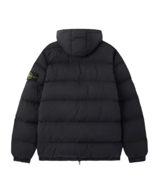 Hooded Panelled Jacket
