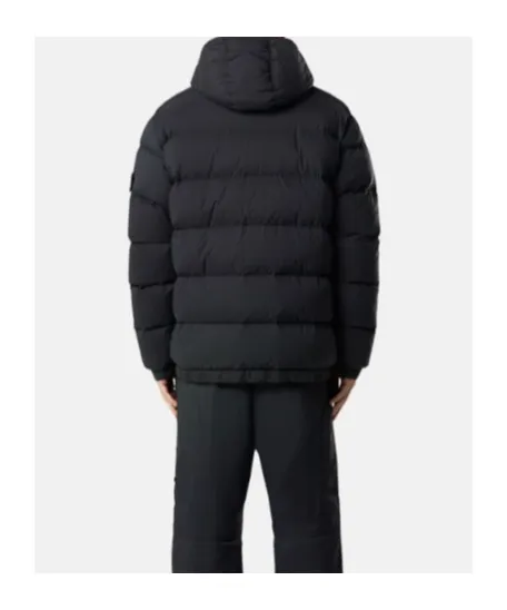 Hooded Panelled Jacket