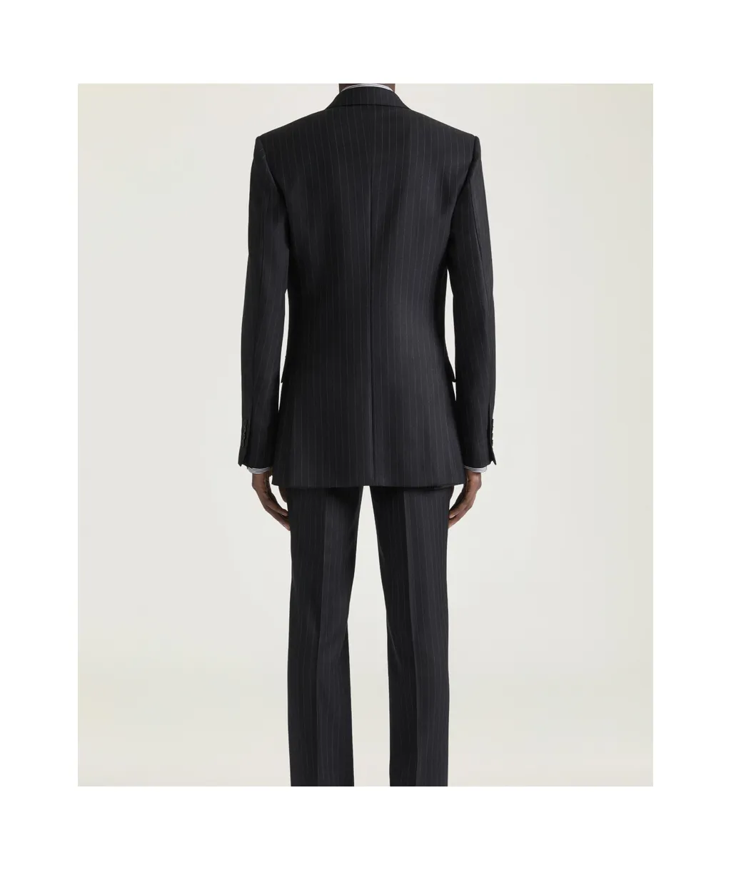Givenchy Striped Double Breasted Jacket