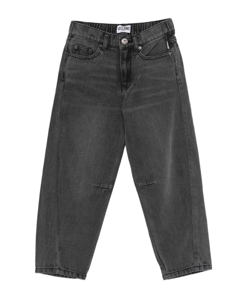 Elasticated Five-Pocket Trousers