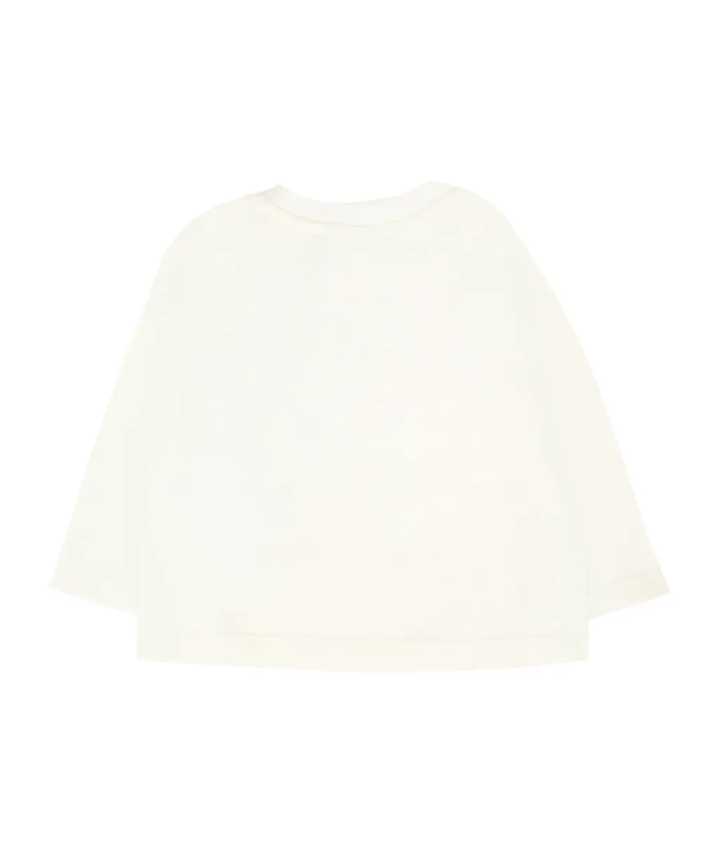 Teddy-Print Long-Sleeve T-Shirt
