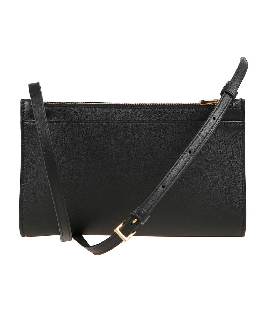 Mini Padlock Leather Cross Body Bag