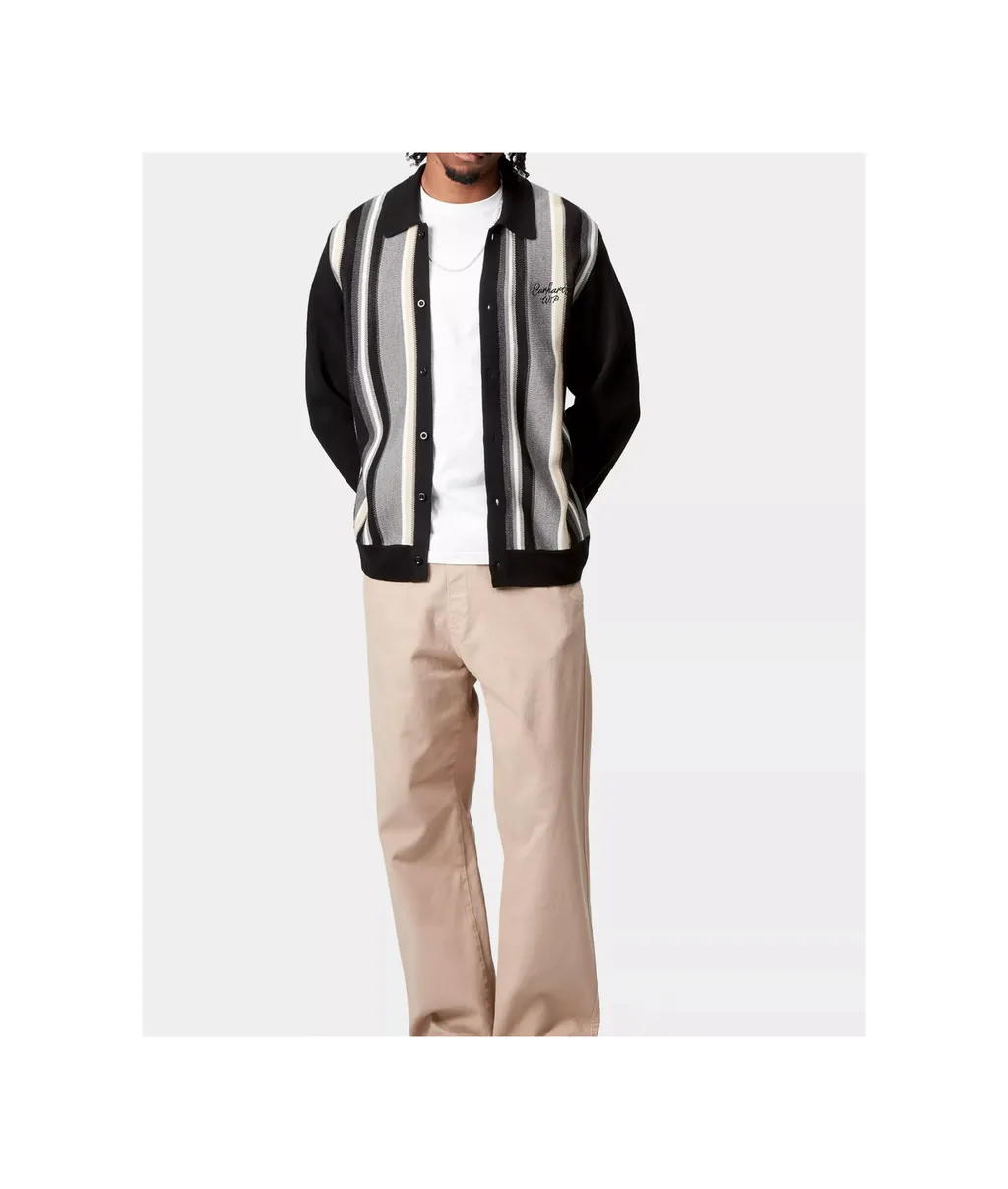 Carhartt Wip Bainter Stripe Buttoned Cardigan