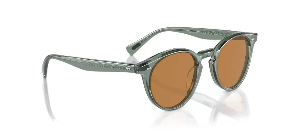 Oliver Peoples Romare Oval Frame Sunglasses