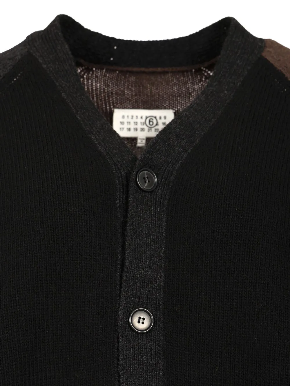 Mm6 Maison Margiela Distressed Cardigan