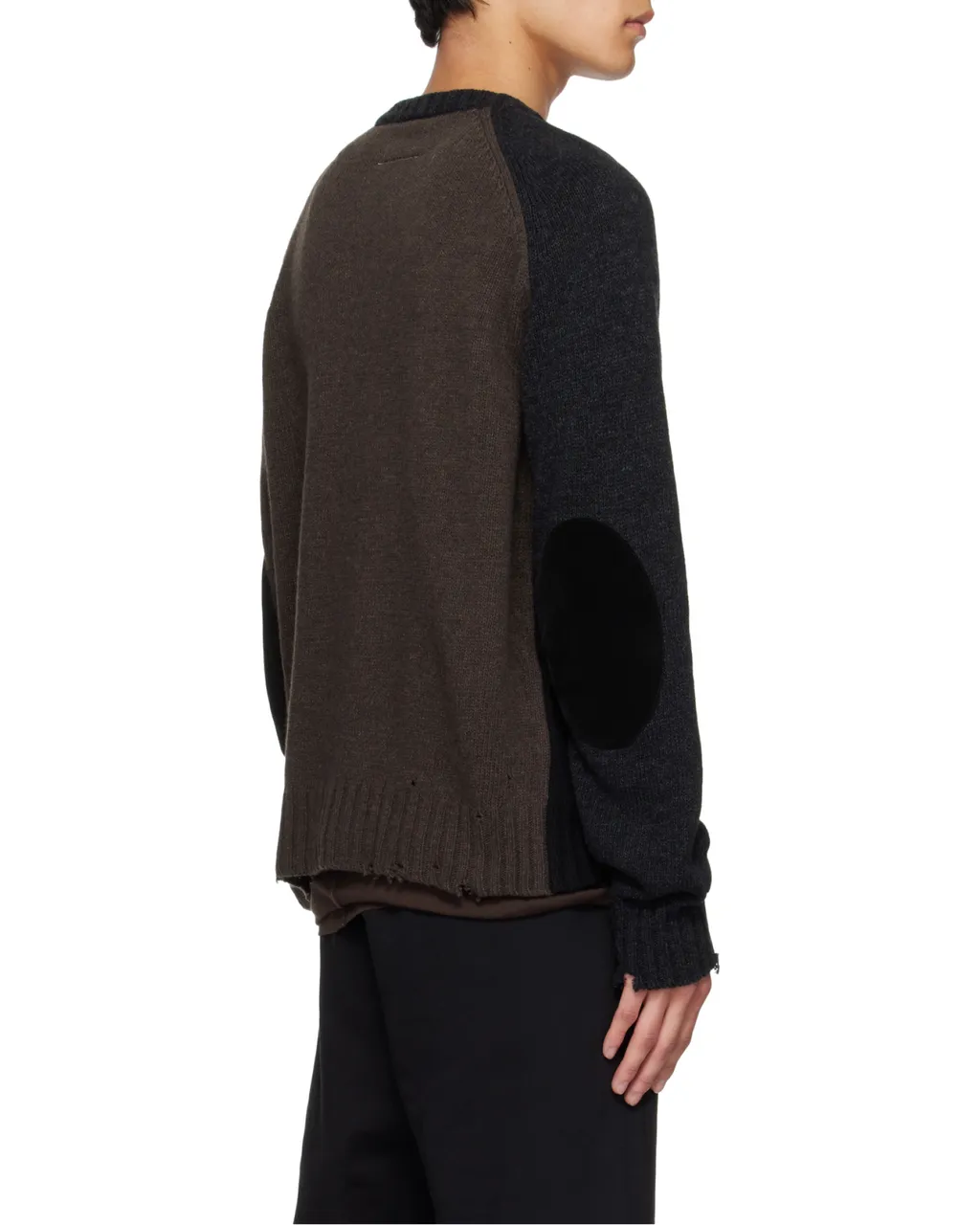 Mm6 Maison Margiela Distressed Knitted Jumper