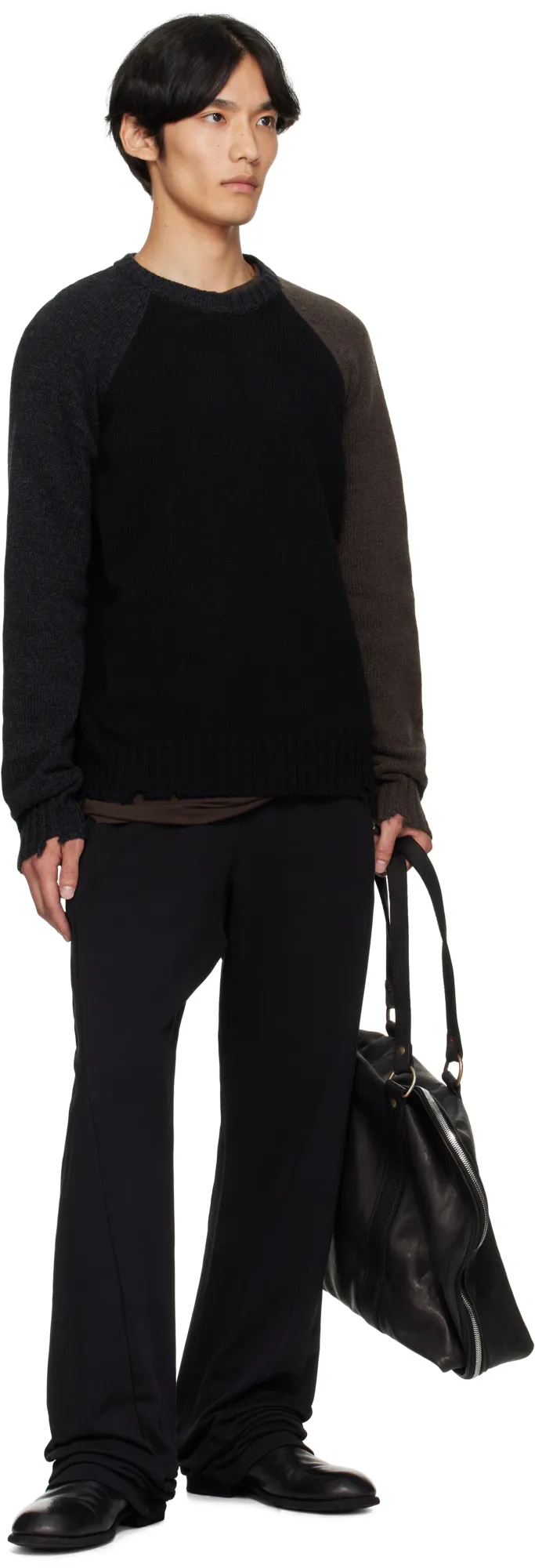 Mm6 Maison Margiela Distressed Knitted Jumper
