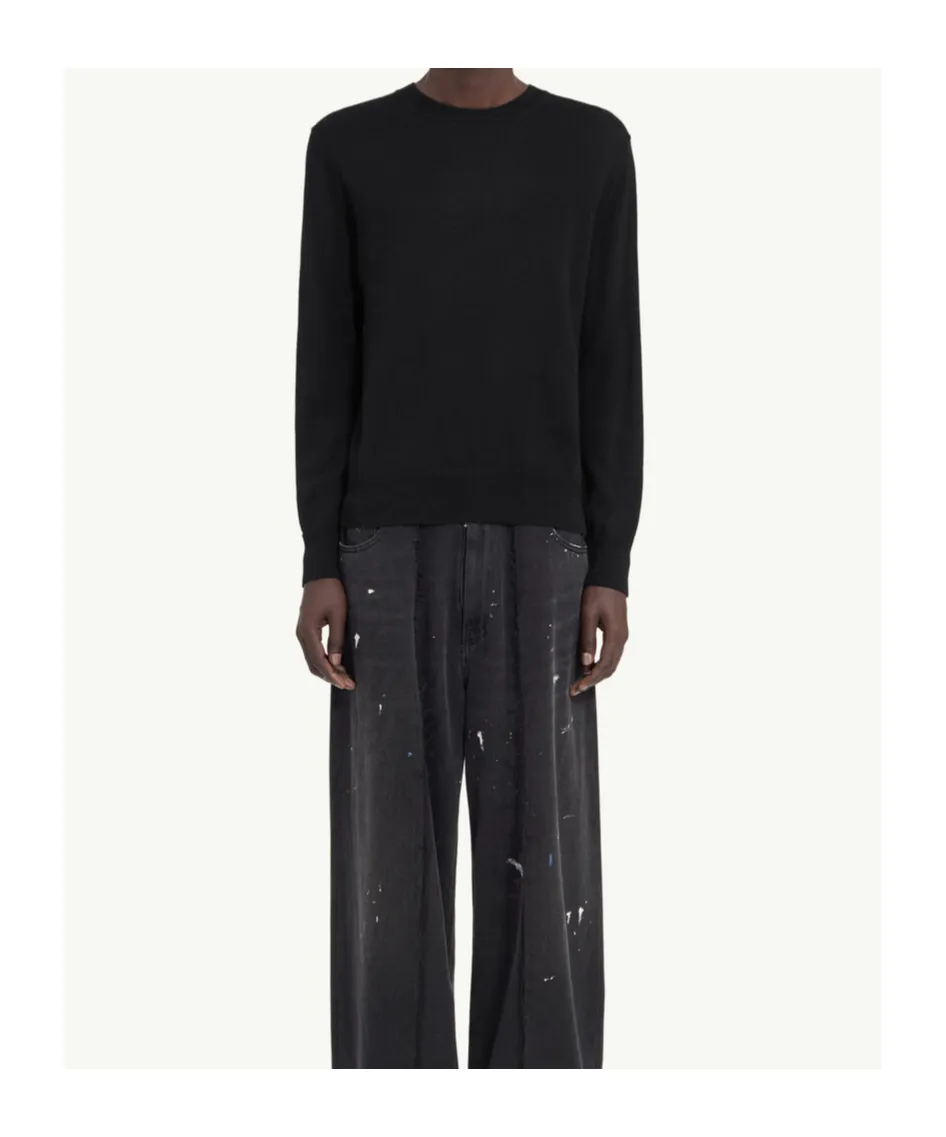 Mm6 Maison Margiela Patch-Detail Jumper