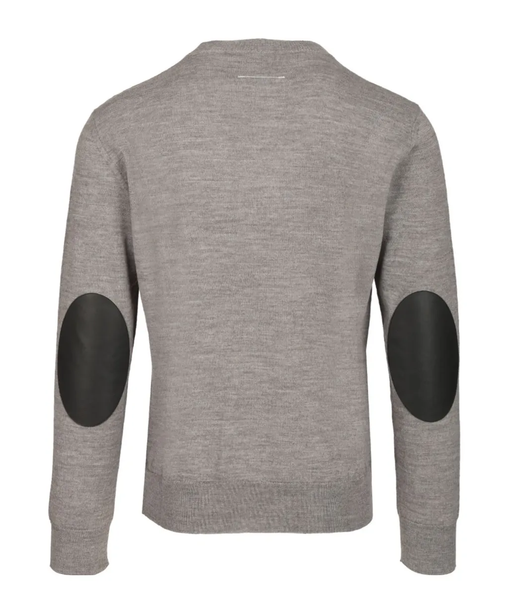 Mm6 Maison Margiela Patch-Detail Jumper