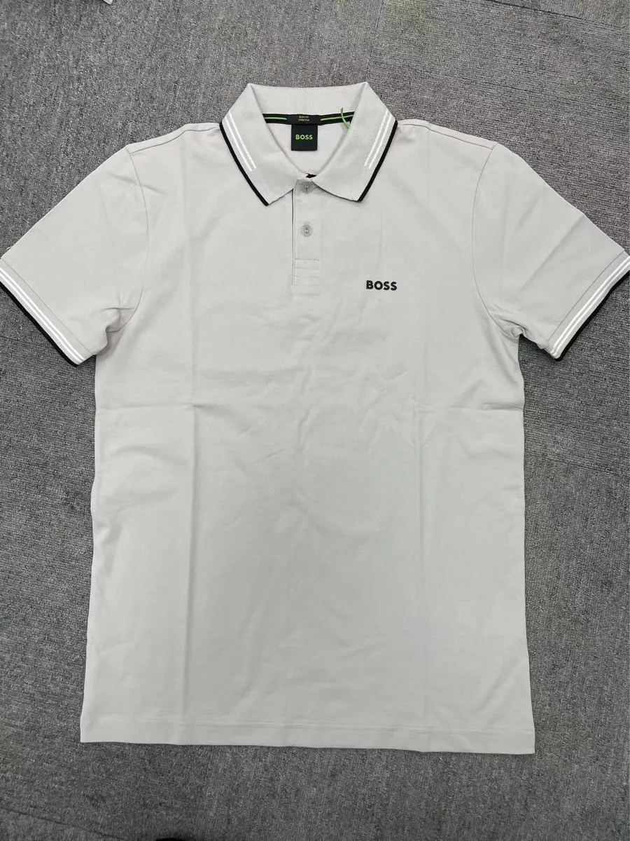 Tipped-Collar Polo Shirt