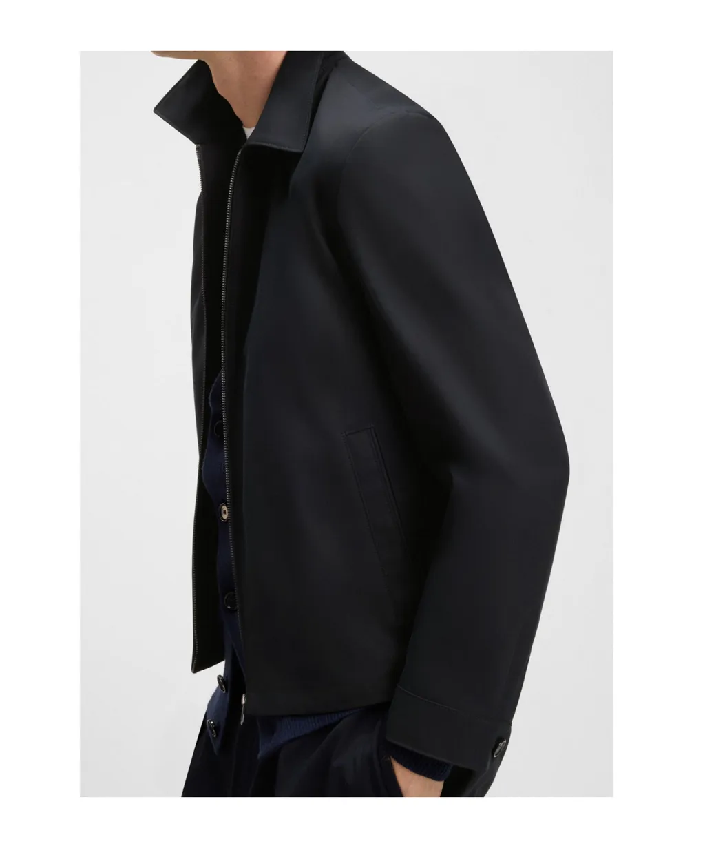 X David Beckham Classic-Collar Zip Jacket