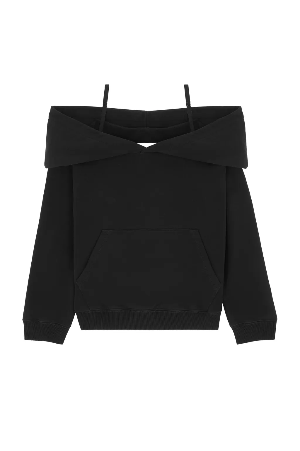 Mm6 Maison Margiela Off-Shoulder Sweatshirt