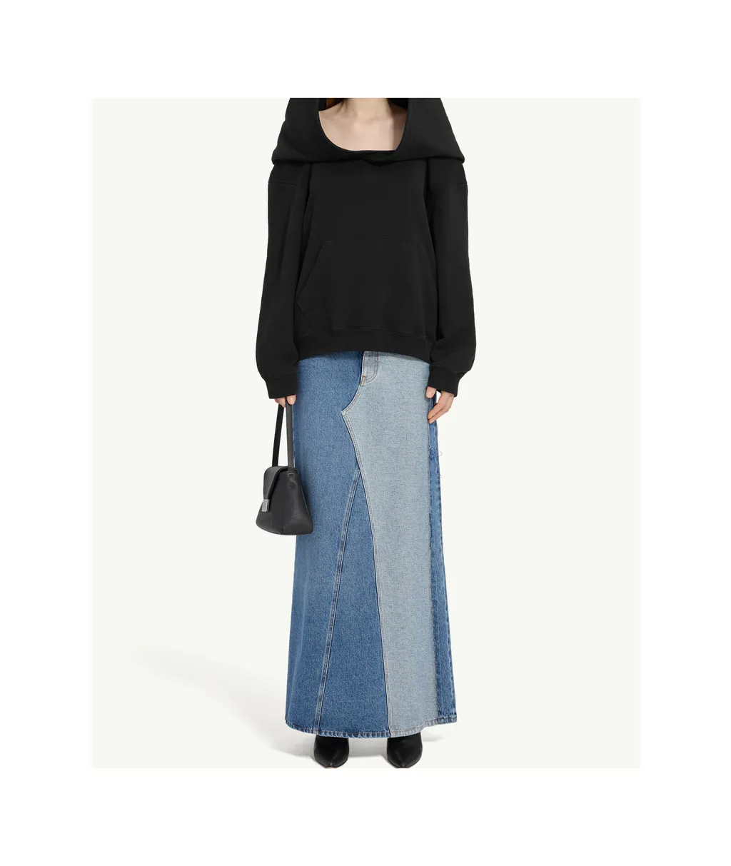 Mm6 Maison Margiela Off-Shoulder Sweatshirt