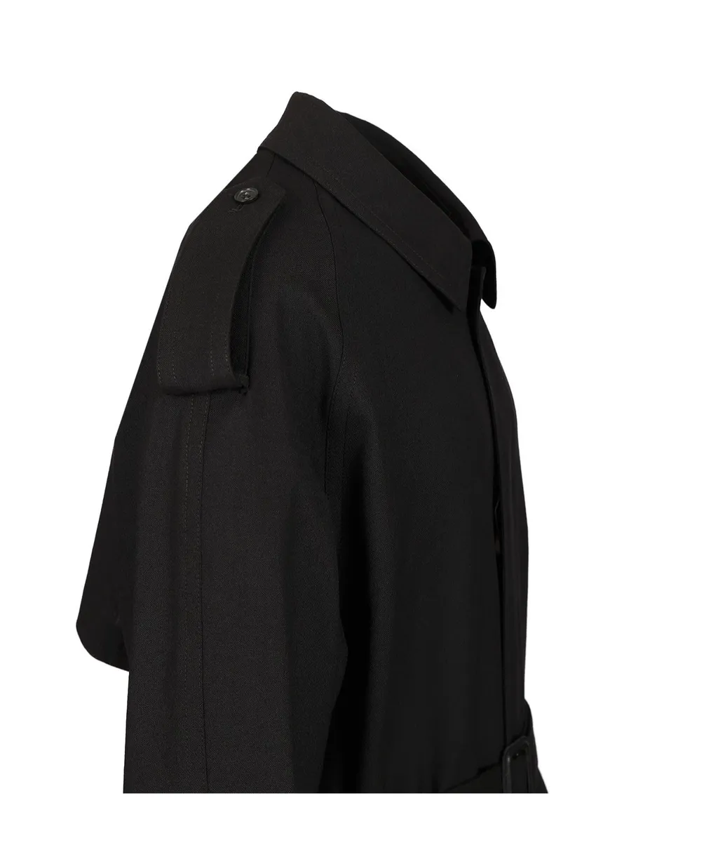 Mm6 Maison Margiela Belted Trench Coat