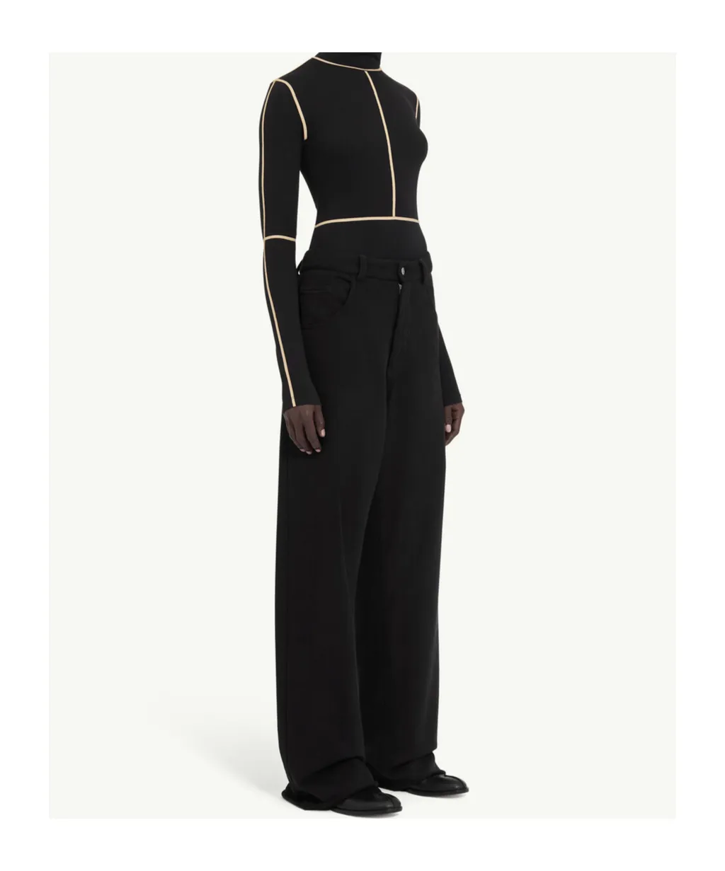 Mm6 Maison Margiela Wide-Leg Trousers