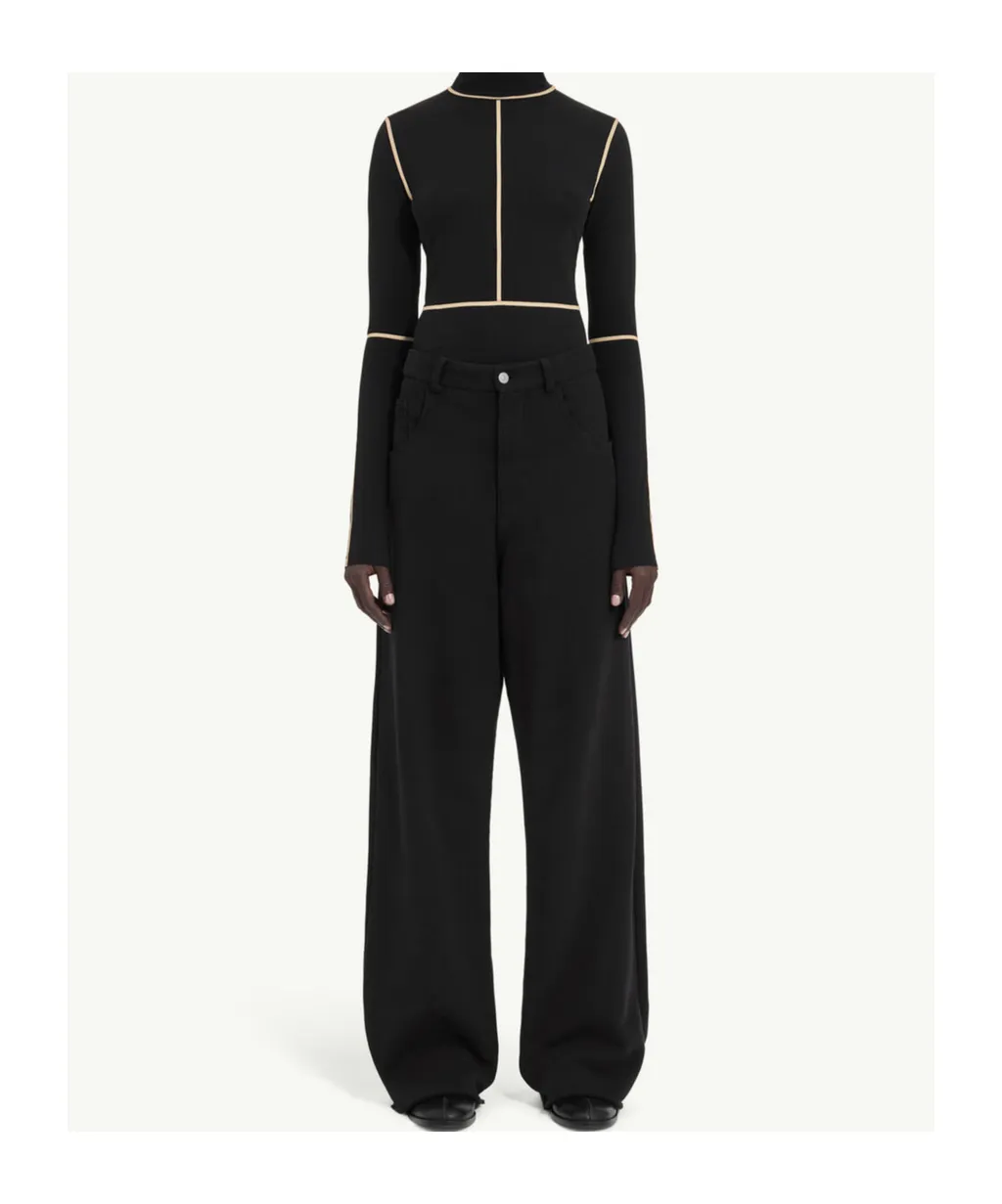 Mm6 Maison Margiela Wide-Leg Trousers