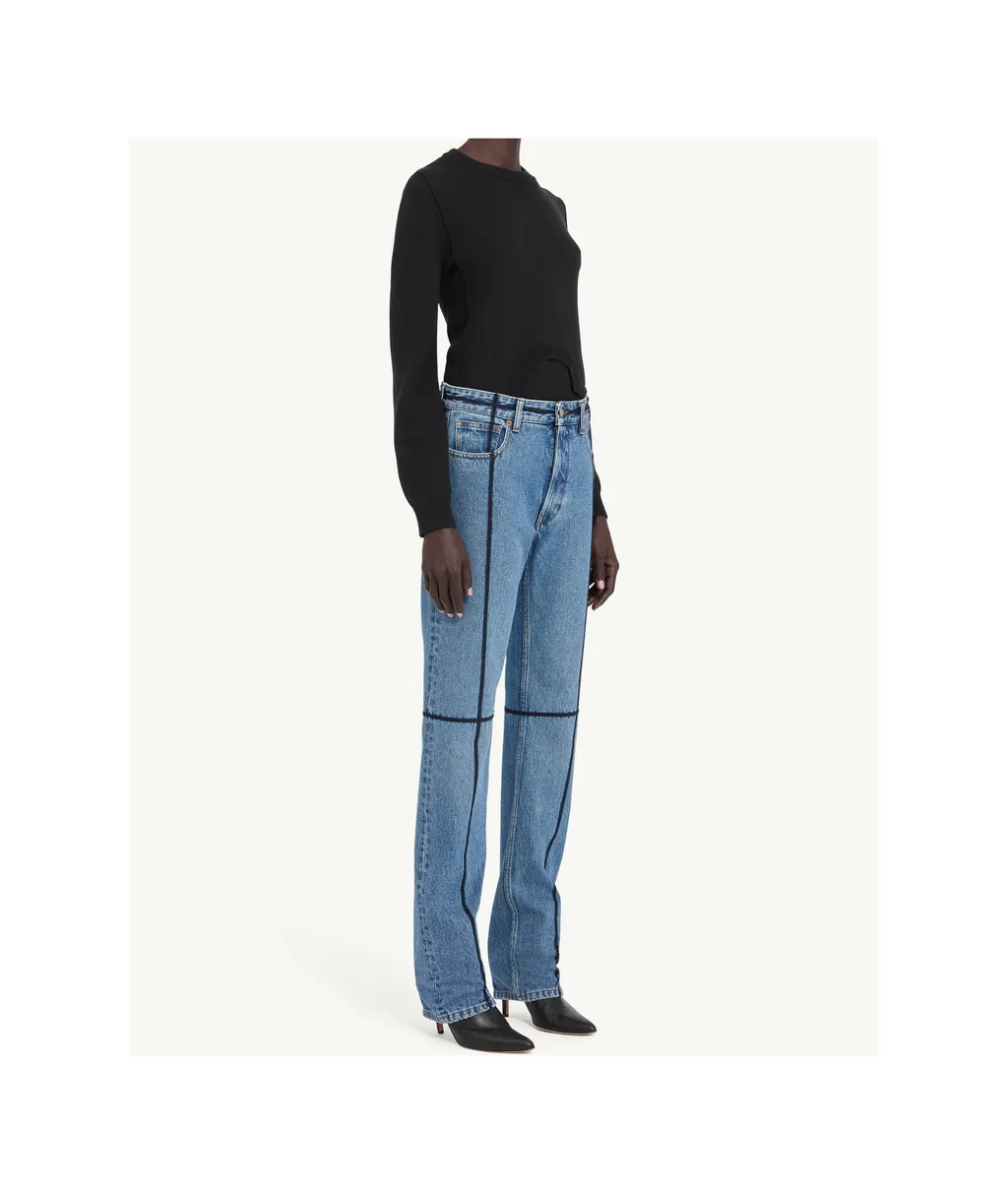 Mm6 Maison Margiela Straight-Leg Jeans