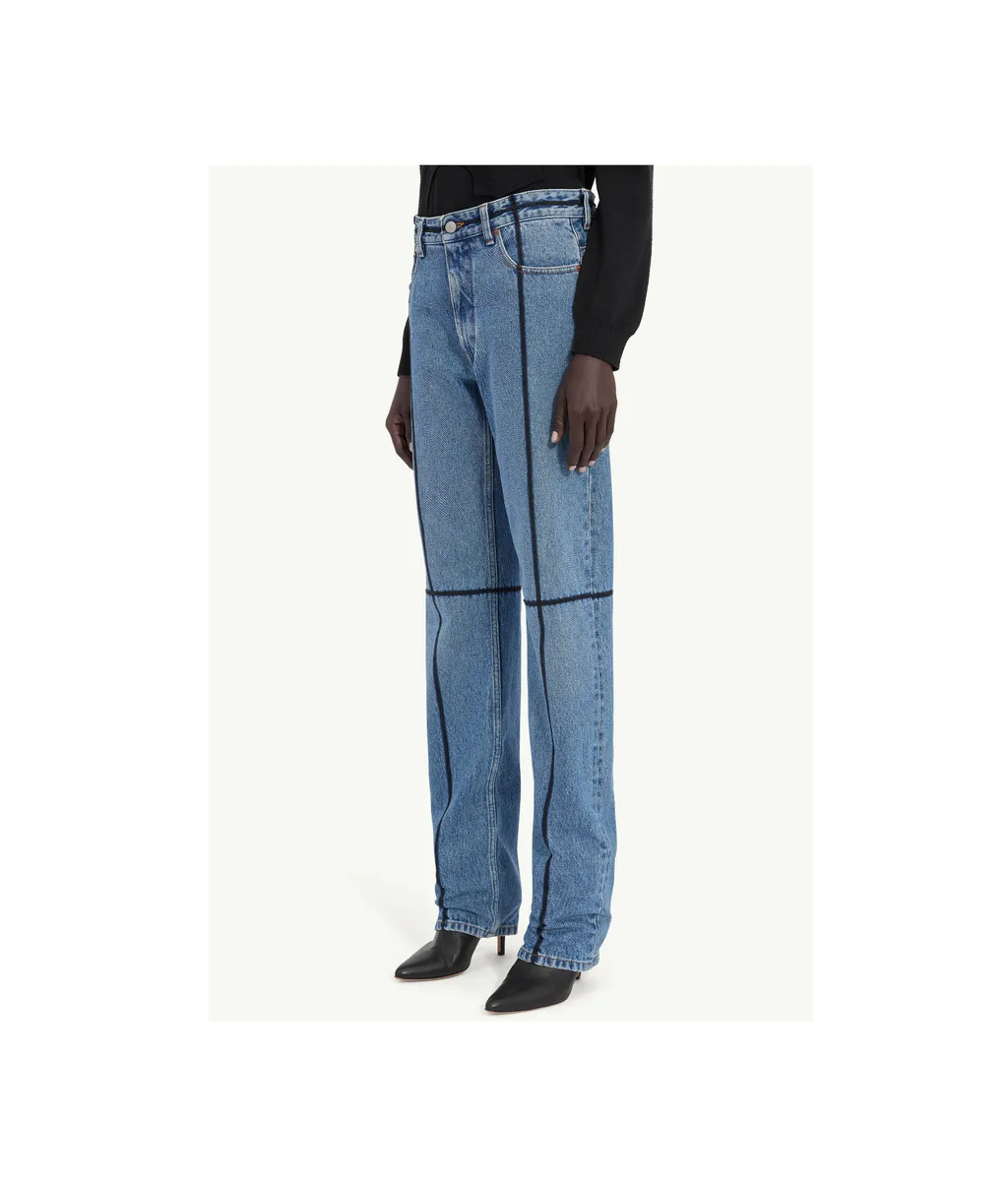 Mm6 Maison Margiela Straight-Leg Jeans