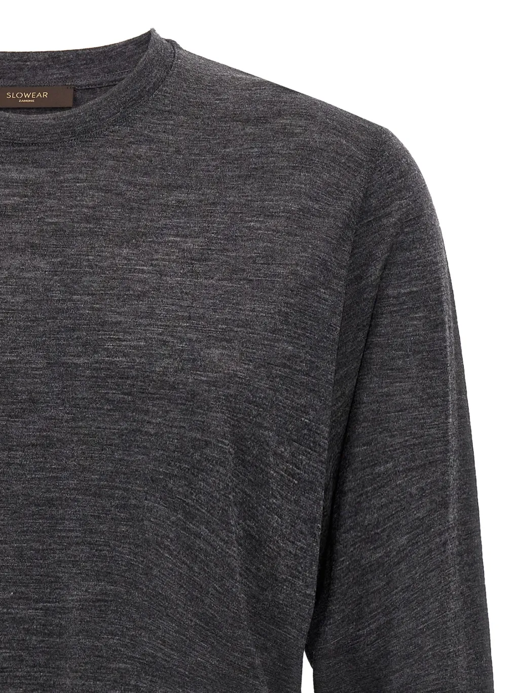 Zanone Virgin Wool Long-Sleeve T-Shirt
