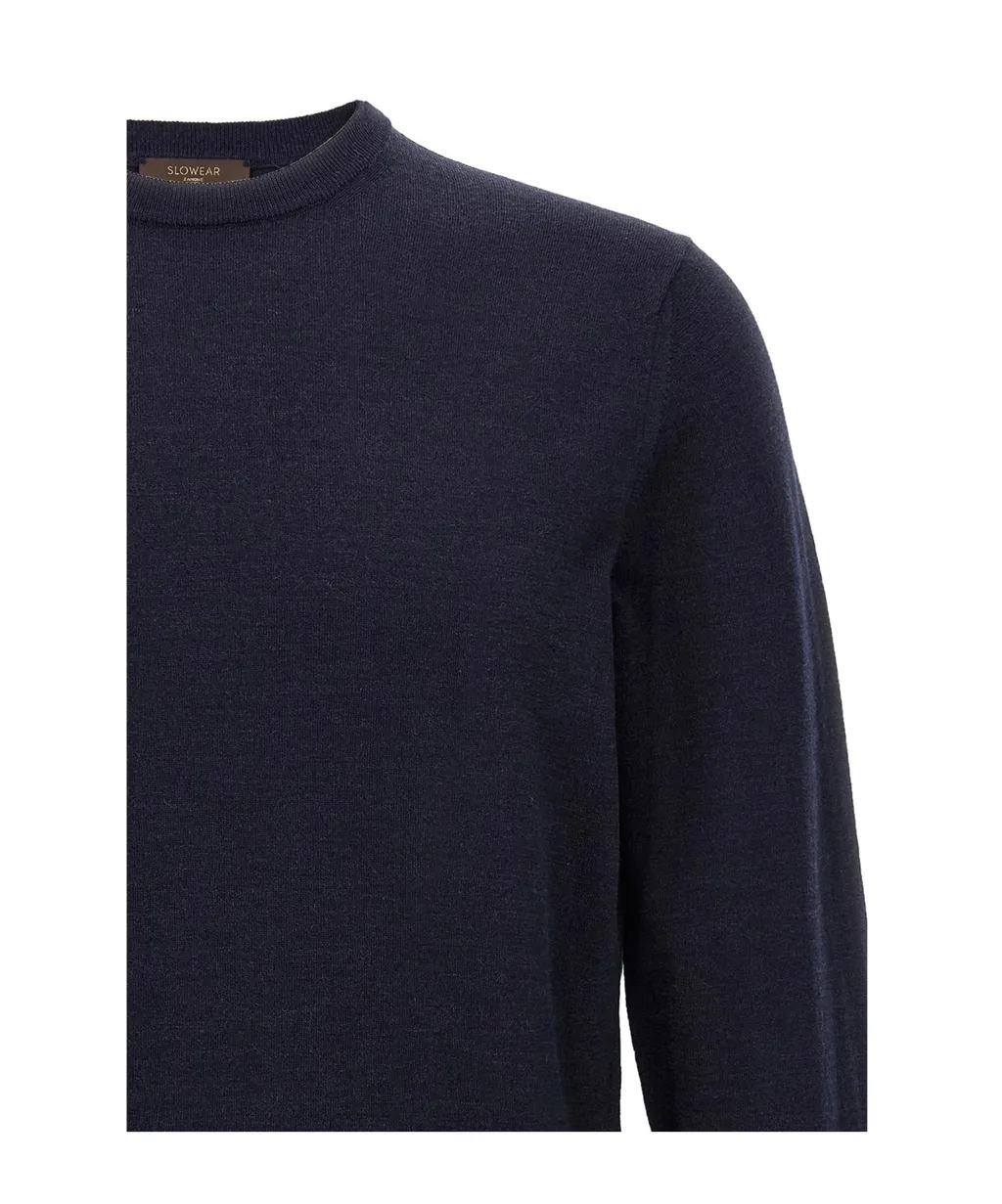 Zanone Flexwool Crew Neck Knitwear